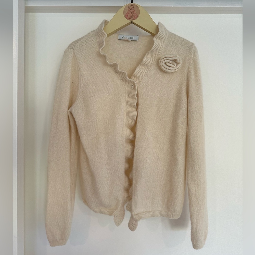 Beautiful Garnet Hill Cashmere Cardigan